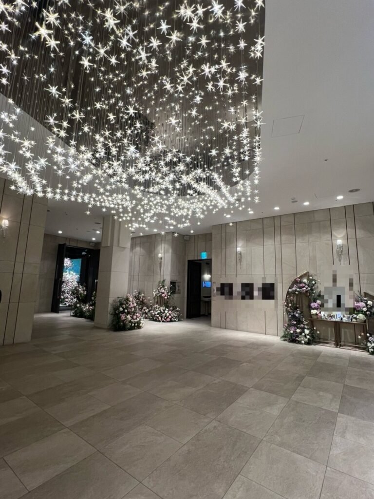 Korean wedding venue at Eliena Hotel in Seoul
