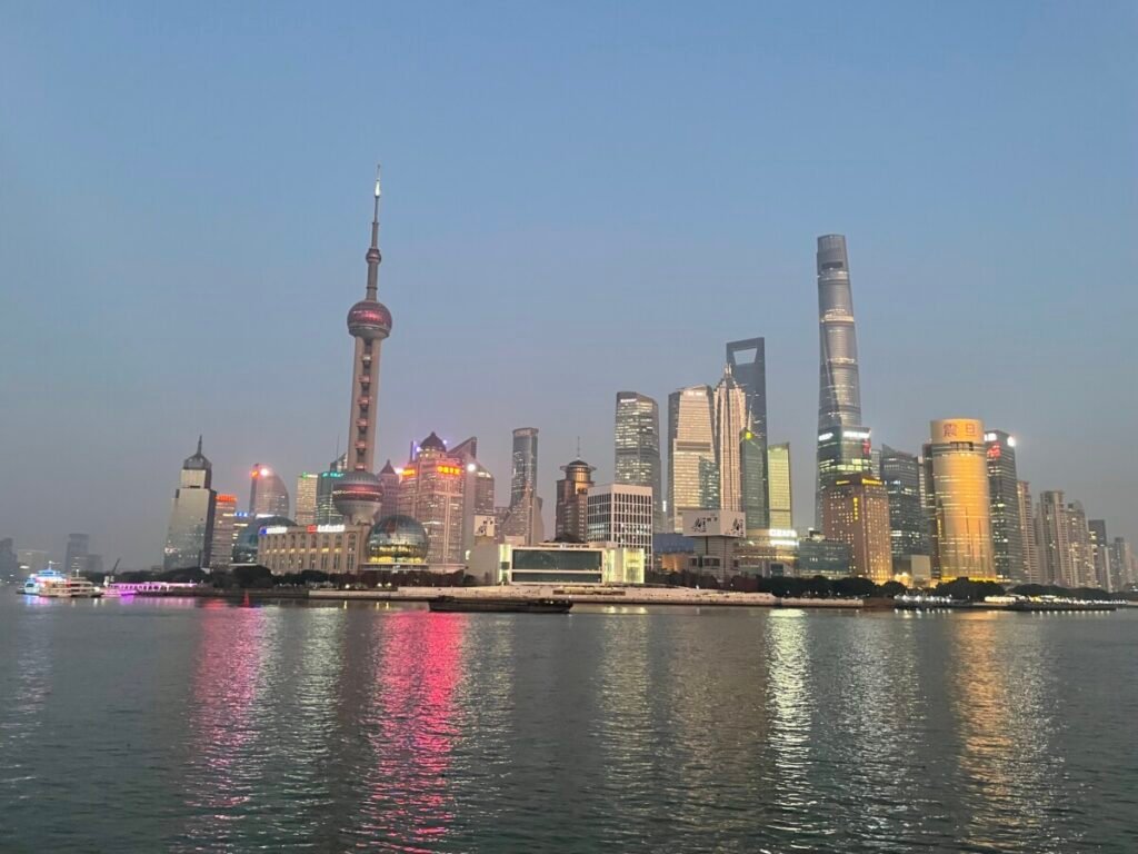 Pudong skyline during a short trip to Shanghai