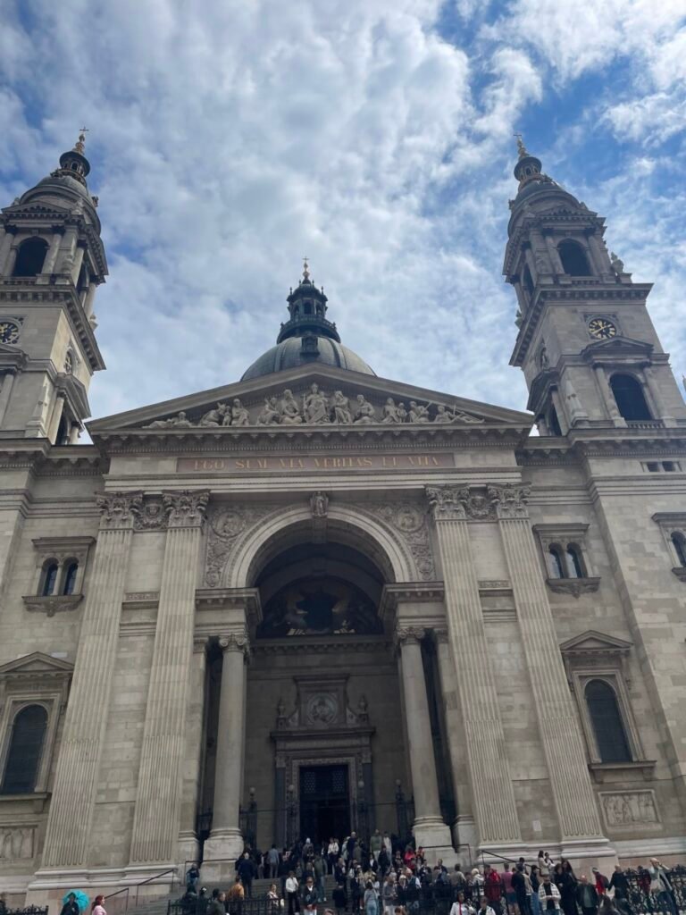 St. Stephen's Basilica during my Budapest business trip
