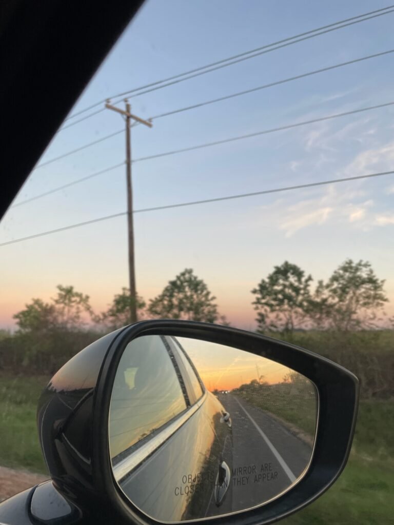  Driving through Texas during a day trip to Austin