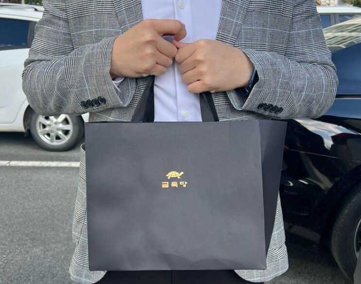 Geumokdang yanggaeng gift set for a Korean family wedding visit