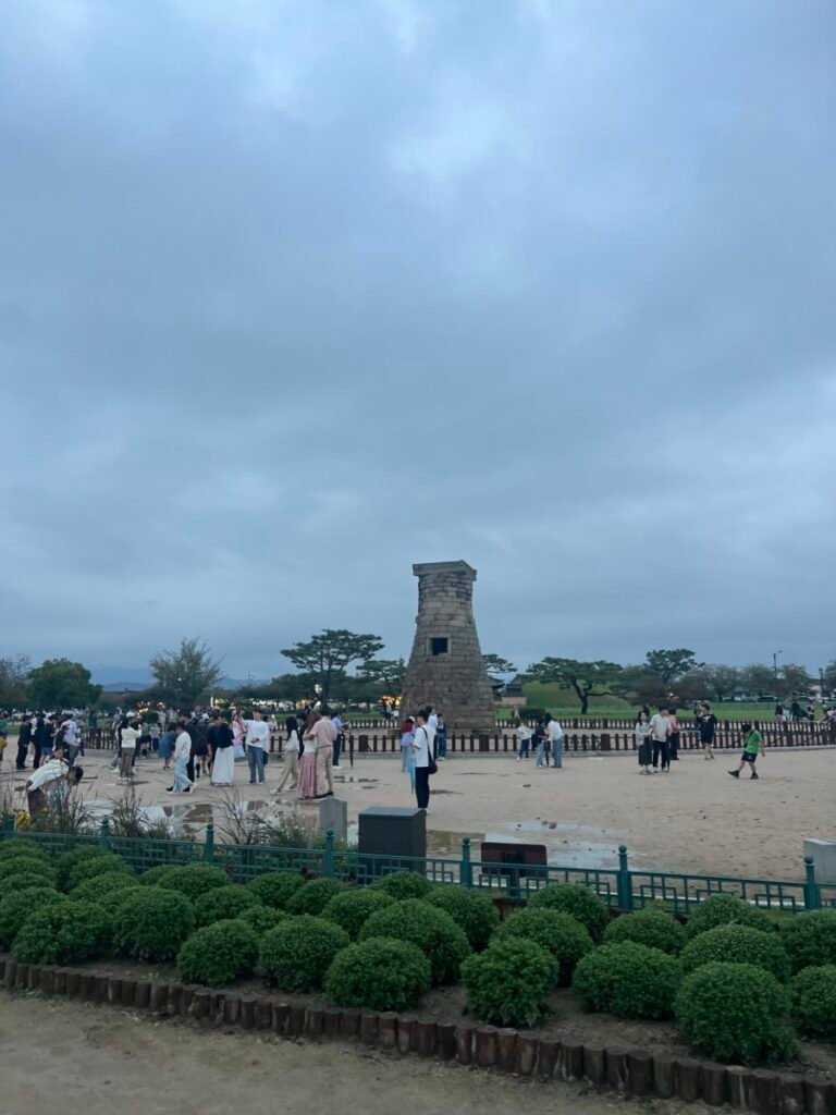 Cheomseongdae during our Gyeongju at night itinerary